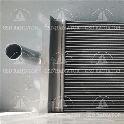 Aluminum dh 370-9 dx 345-9 dx350 dx 370-9 dx340 dx 345-9 dx380 Intercooler Charge Air Cooler K 9002114 440301-00011 Fro Doosan Daewoo Ecavator